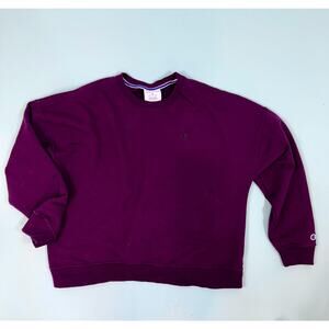 Champion Vintage Merlot pullover Cotton Sweatshirt